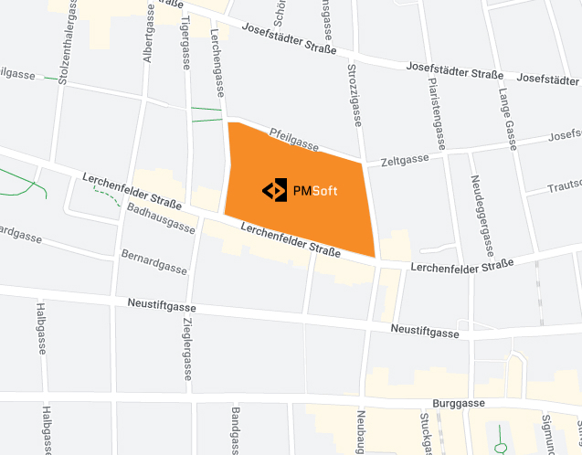 PMSoft Office Location Map